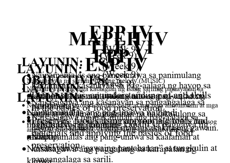 LAYUNIN | PDF