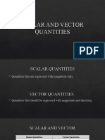 2ND LESSON Scalar and Vector