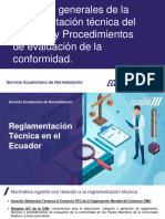 Reglamentacion y Evaluacion de La Conformidad