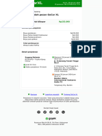 Nota Gojek 29 Jan