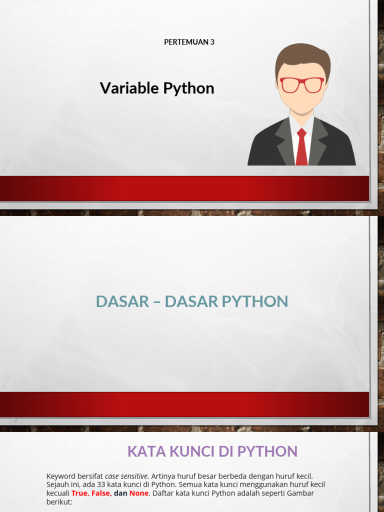 W3 Variable Python | PDF
