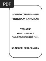 Download Program Tahunan  Prota  Tematik Kelas 1 Semester 1 by Fajar Cahya Permadi SN70513508 doc pdf