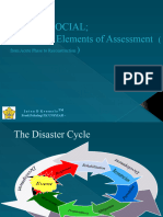 3.PSYCHOSOCIAL - PPSX Concept & Elements of Assessment (From Acute Phase To Reconstruction)