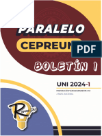 Boletín Semana 1 Paralelo