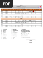 Hdame Timetable 16th Oct 2023