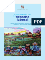 Compendio de Derecho Laboral PJ-2024