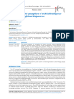 University Students Perceptions of Artificial Intelligence Based Tools For English Writing Courses 14195