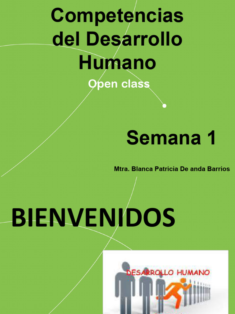 Unidad 1 - Competencias Del Desarrollo Humano - Teorias de La