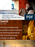 Sermon Daniel Jan. 21 2024