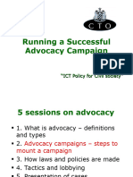 Advocacy Campaign Presentation