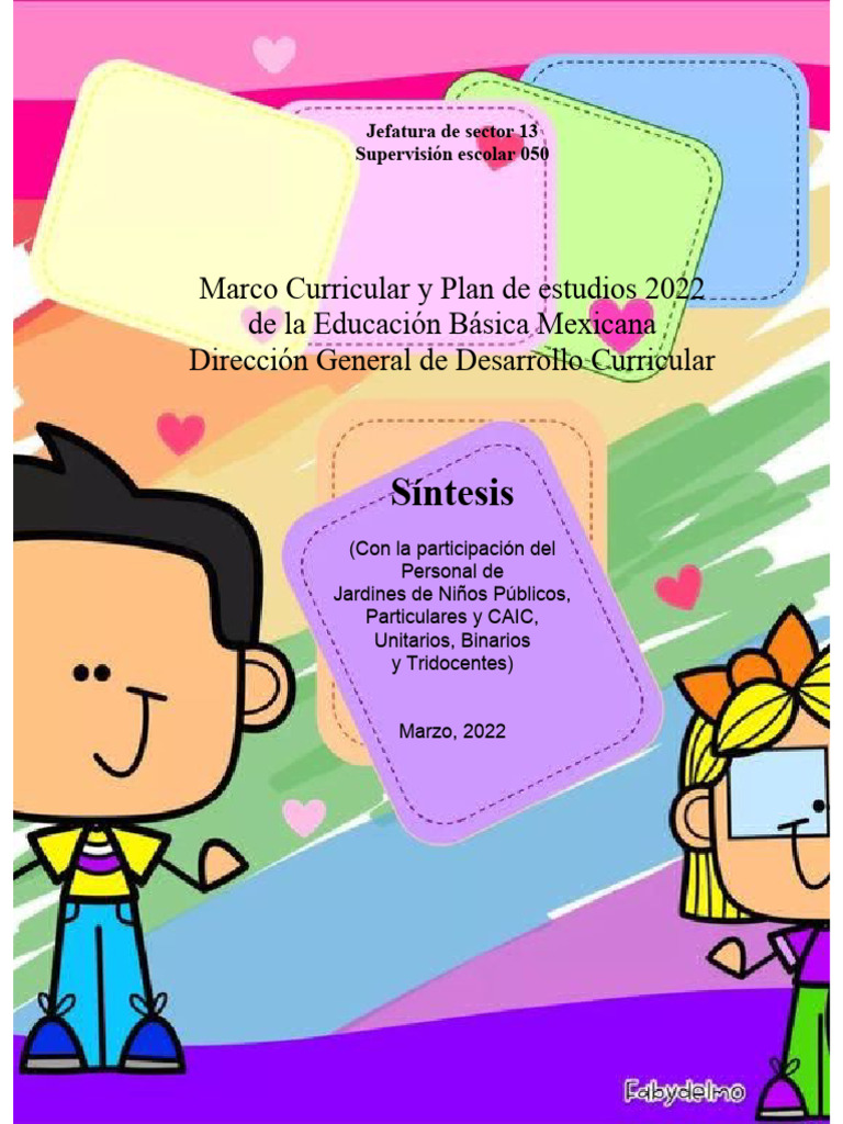 Marco Curricular y Plan 2022 en Educación | PDF | Plan de estudios ...