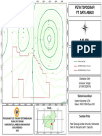 Peta Topografi Sisa Layout