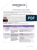 Inciting Incident - Cheat Sheet - Scribe Meets World