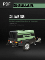 Sullair 185 Portable Air Compressor Specs | PDF | Engines | Valve