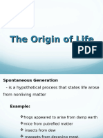 Origin and Chemical Basis of Life FInal