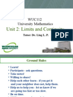 UMaths Unit2-DrLing