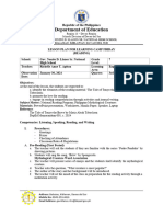 Demo-Catch Up Friday Lesson Plan