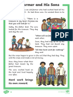 B5 English Story Reading - Farmer and His Sons