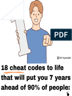 ?18 Cheat Codes To Life - Unlocking Success and Happiness