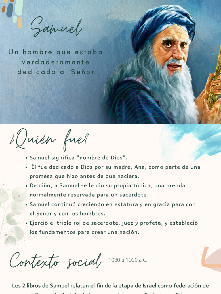 Significado Del Nombre Samuel