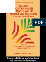 Organic Contaminants in Waste Water, Sludge and Sediment - Occurrence, Fate and Disposal (1990)