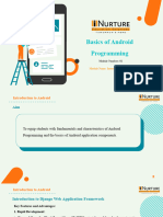 Basics of Android Programming Template