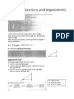 Chapter 2 - Trigonometry & Circular Function