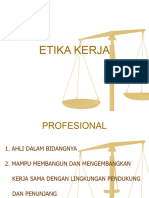 Etika Kerja Karyawan