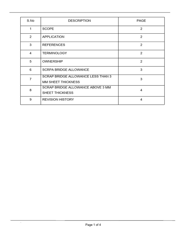 Scrap Bridge Allowance in Sheet Metal Strip Layout Procedure | PDF ...