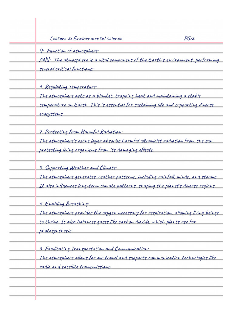 Environment Science | PDF