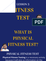 LESSON 3 Fitness Test