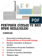 2.hafta - Periyodik Çizelge-ve-Bazı-Atom-Özellikleri