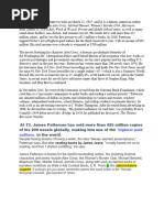 James Patterson Book List by Series | PDF