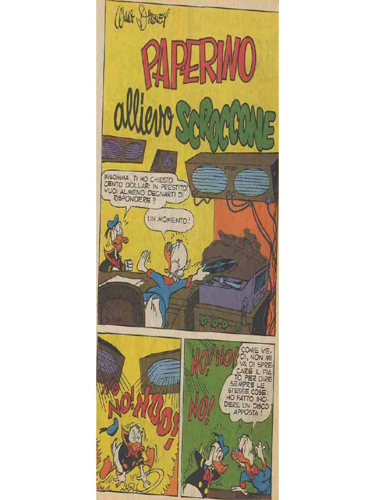 (Ebook Ita Fumetti) Walt Disney Paperino Allievo Scroccone PDF