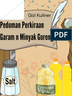 Pedoman Perkiraan Jumlah Garam Dan Penyerapan Minyak Goreng