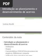 Introducao e to de Acervos