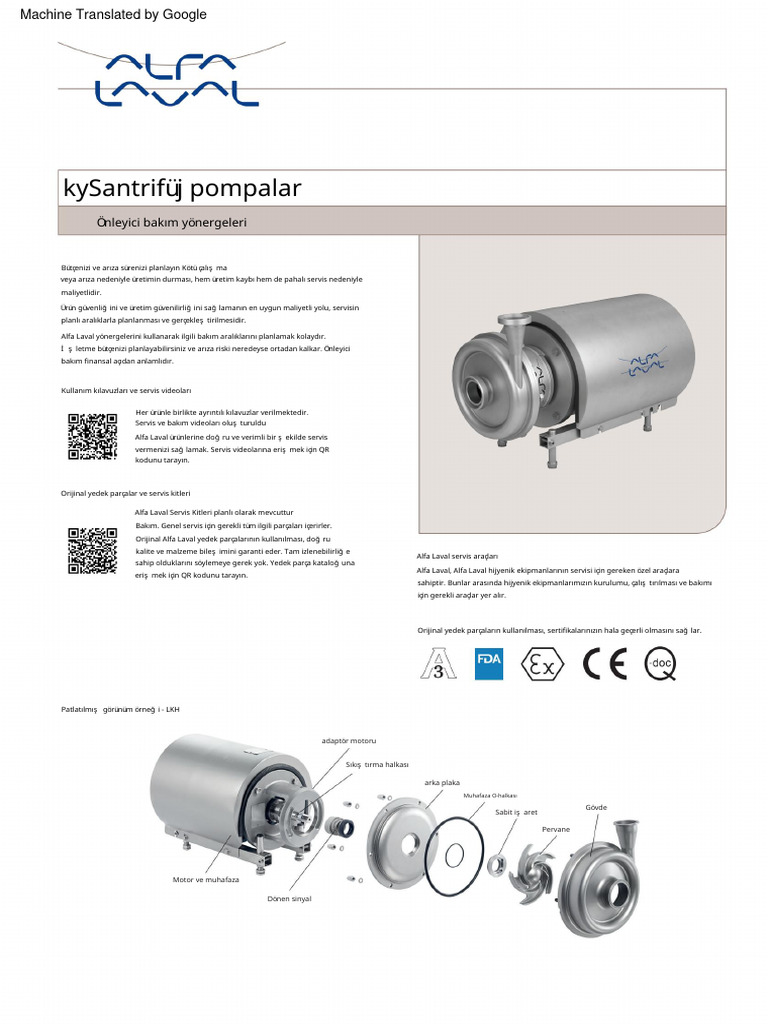 Centrifugal Pumps Preventive Maintenance Guidelines (1) PDF