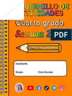 ? 4° S2-S3 - CUADERNILLO DE ACTIVIDADES ? Esmeralda Te Enseña ? ANEXOS?