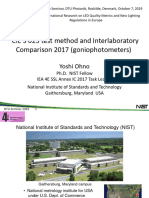 CIE S 025 Test Method and Interlaboratory Comparison