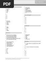 Unit 4 Standard Test: Vocabulary & Grammar | PDF