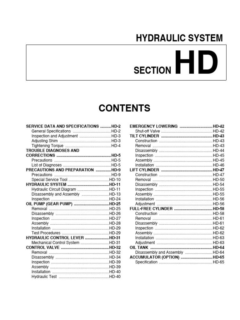 Hydraulic+system New Model | PDF | Pump | Valve