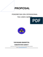 Proposal TPQ Miftahul Ulum