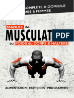 Manuel de Musculation Au Poids Du Corps Et Haltère