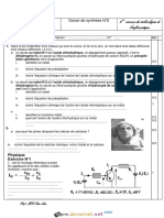 Devoir de Synthèse N°2 - Sciences Physiques - 2ème Informatique (2019-2020) MR Sdiri Anis (Full Permission)