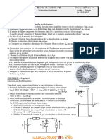 Devoir de Contrôle N°2 - Sciences Physiques - 2ème Infor & Tech (2011-2012) MR Berriche Ridha