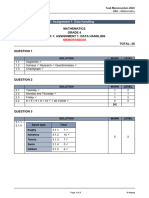 Mathematics Grade 4 Task 1: Assignment 1: Data Handling TOTAL: 25