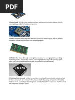 Computer Parts and Functions