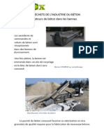 Gestion Des Dechets de L'industrie Du Beton