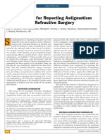 Jrs Standard For Reporting Astigmatism Outcomes of Refractive Surgery