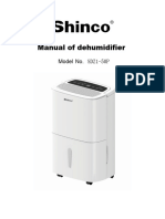 Shinco SDZ1-50P 3000 SQ - FT Energy Star Dehumidifier en